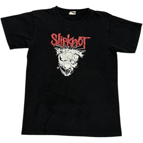 Slipknot Y2K Heavy Metal Band Baby Tee T-shirt - Picture 1 of 2